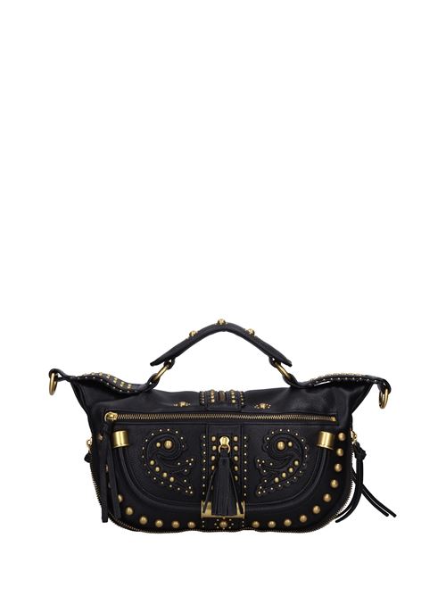 Borsa Arabesque in ecopelle LA CARRIE | 142M-WL-343-TBSNERO